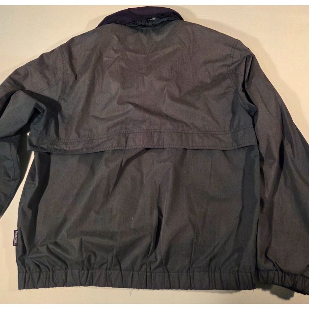 Pacific Trail Men's LT Navy Hooded Windbreaker Rain Jacket Outdoor Coat - Picture 4 of 4